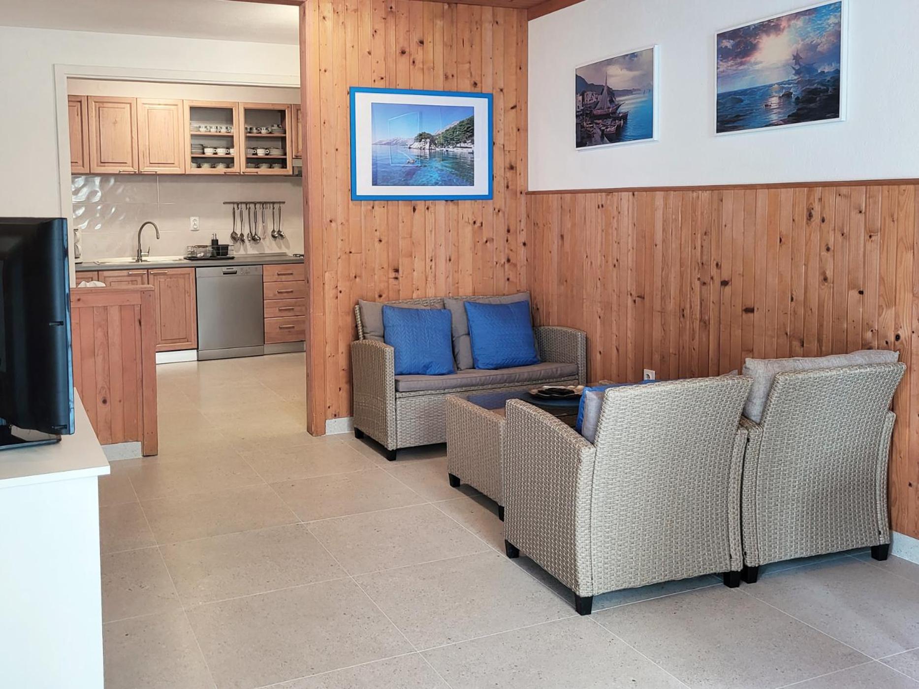 Villa Skalinada With Sea View Brela Room photo
