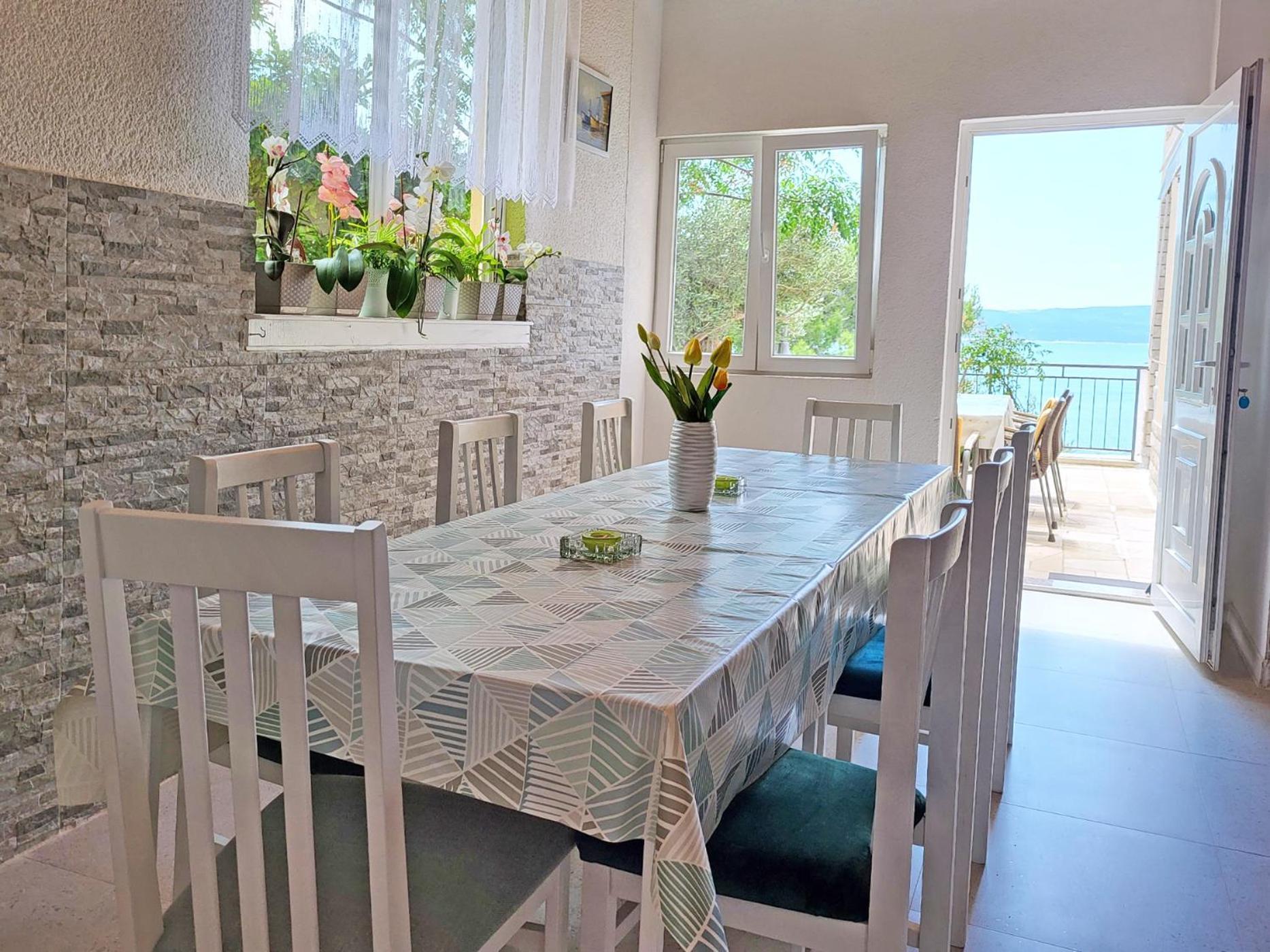 Villa Skalinada With Sea View Brela Room photo