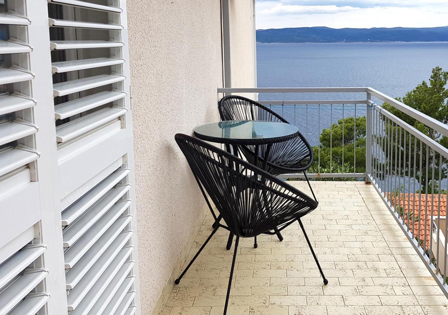 Villa Skalinada With Sea View Brela Room photo