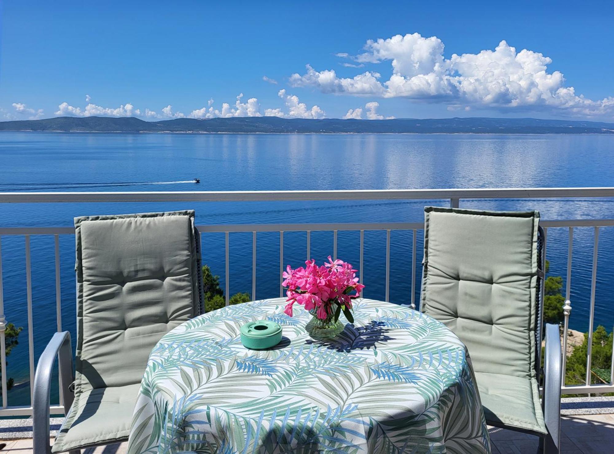 Villa Skalinada With Sea View Brela Room photo