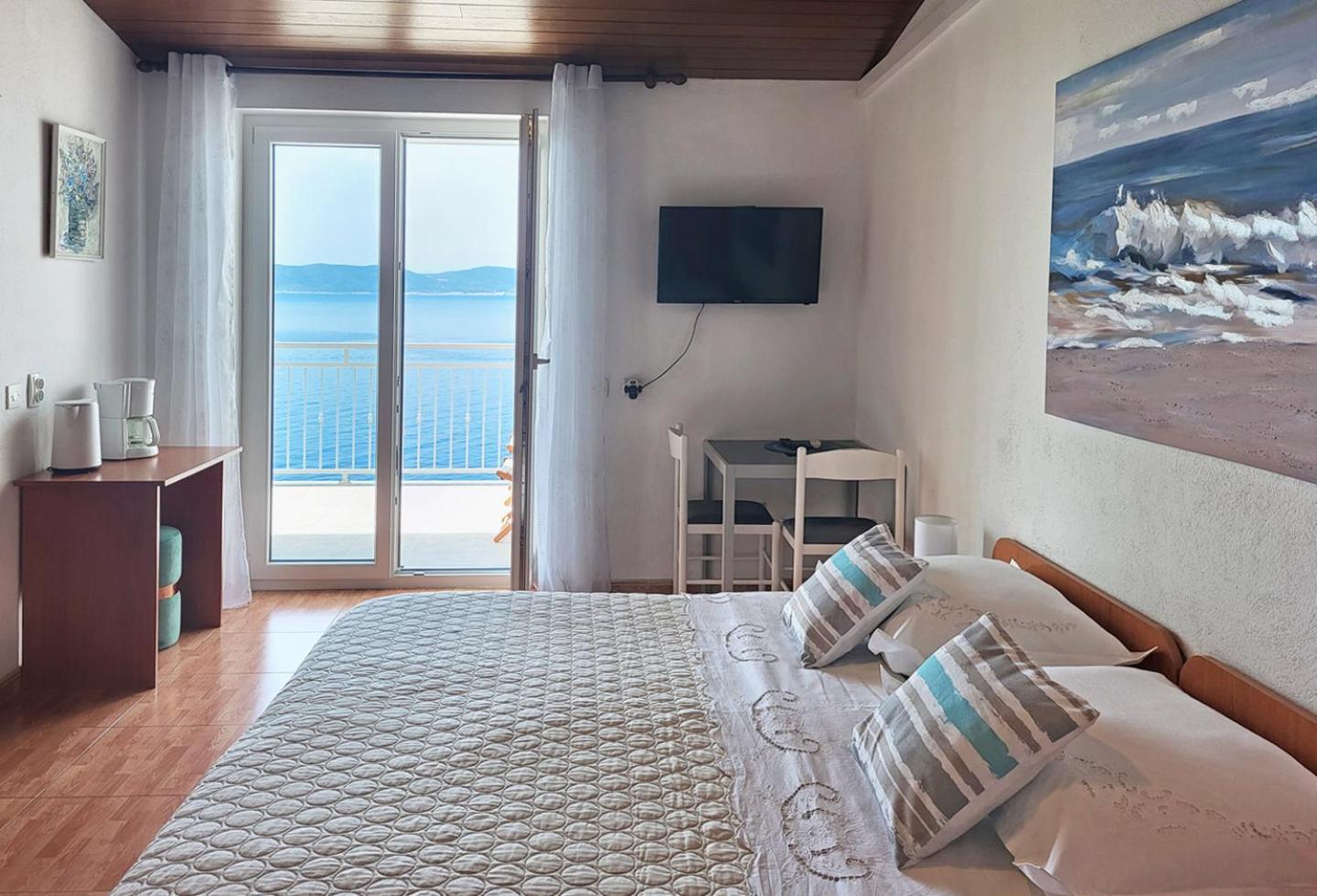 Villa Skalinada With Sea View Brela Room photo